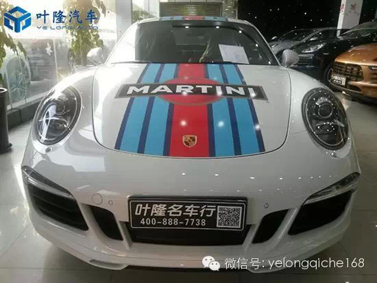 保時捷911 Carrera S馬蒂尼賽車版到店